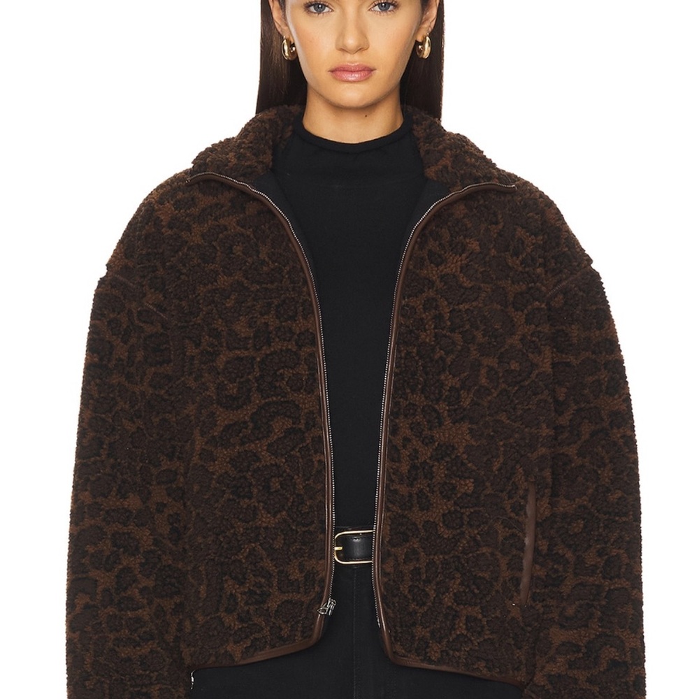 Rag & Bone leopard fleece - Picture 2 of 2